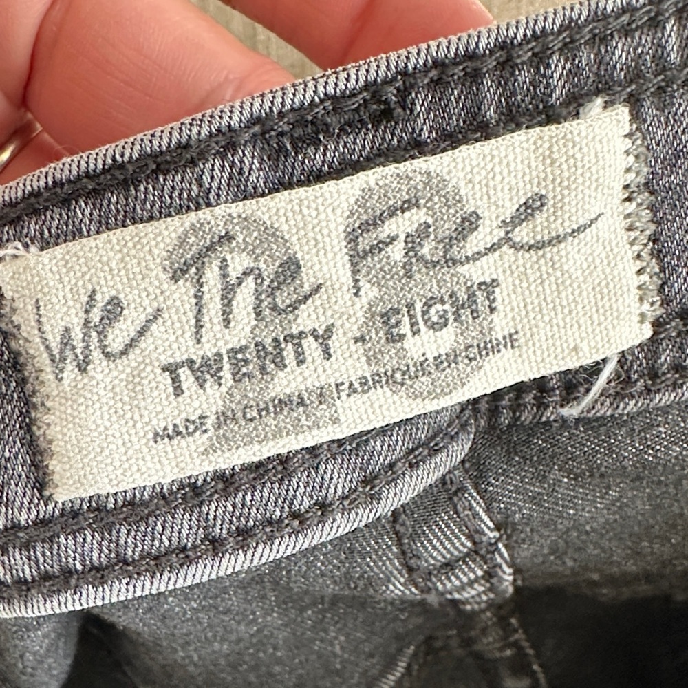 We The Free Dark Gray Jeans - Picture 6 of 7